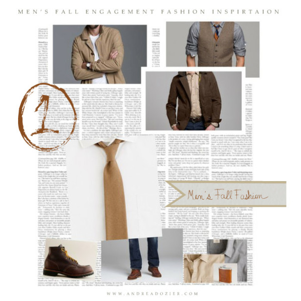 fall engagement photo outfits for men