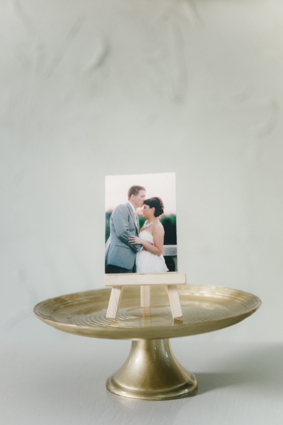 DIY Mini Canvas with Wedding Photos by AndreaDozier.com