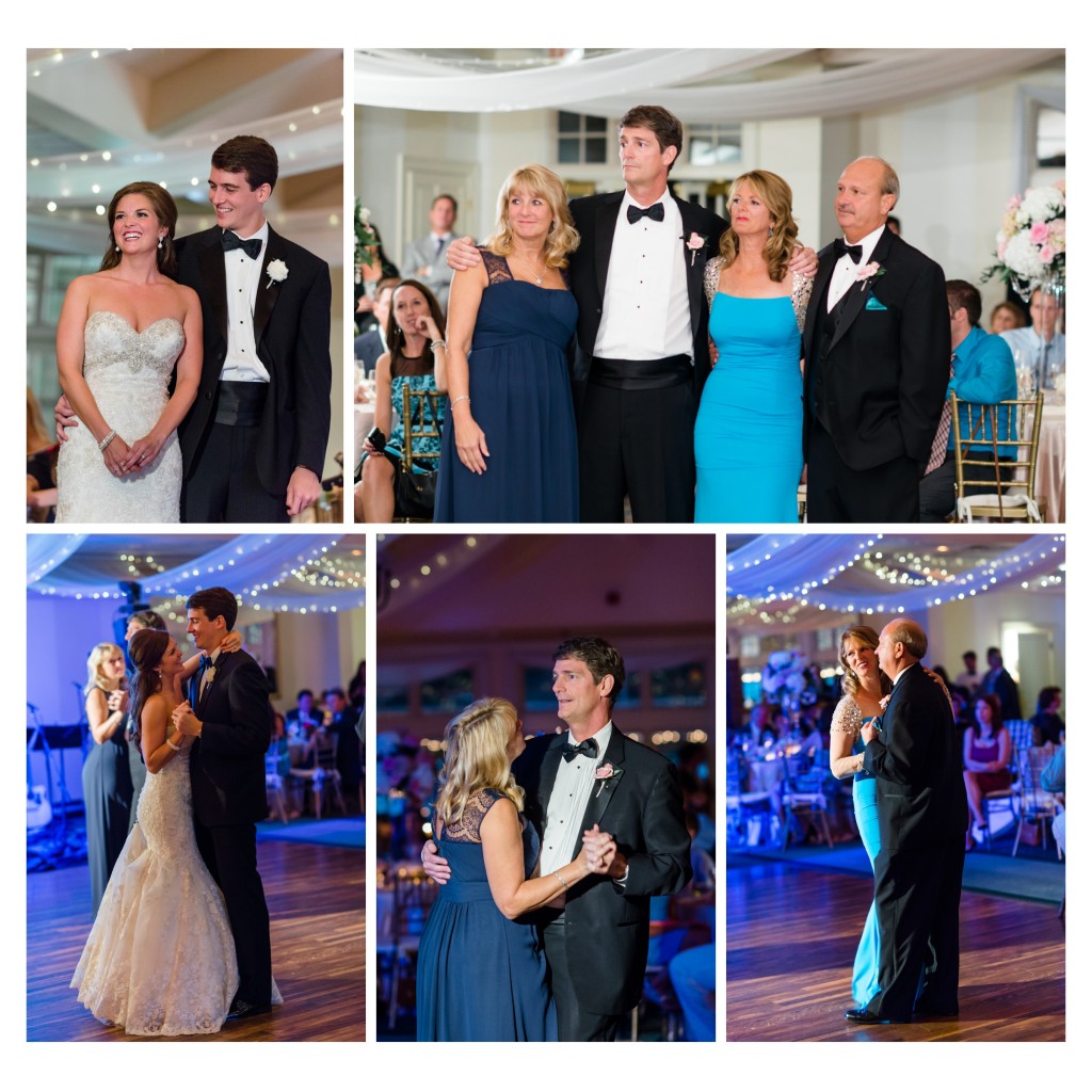 Both parents of the bride & groom celebrate 30th anniversaries at Moraine Country Club in Dayton, OH