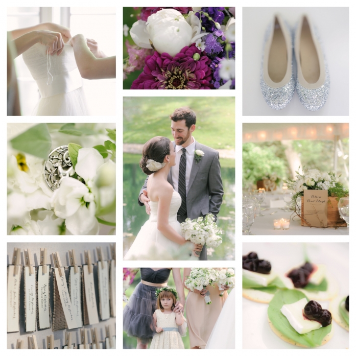 Rustic White Wine Wedding Inspiration by AndreaDozier.com